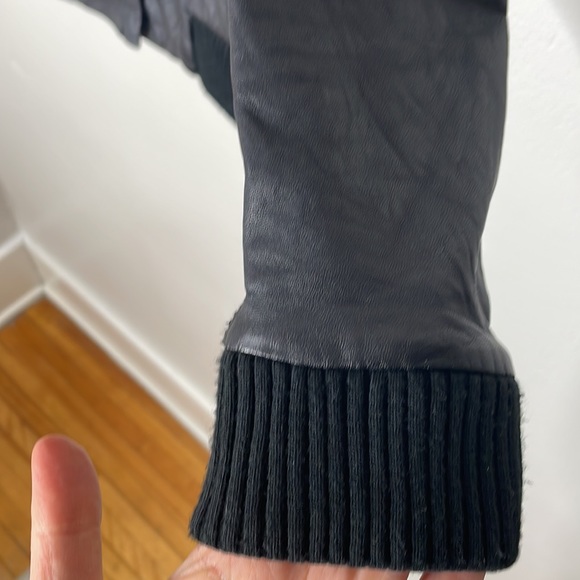 Lerario Beatriz Leather blazer jacket - Picture 6 of 8